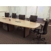 Light Maple 13' Tapered Boardroom Conference Table